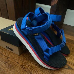 Teva 'Flatform Universal Retro Multi Womens Platform Sandals